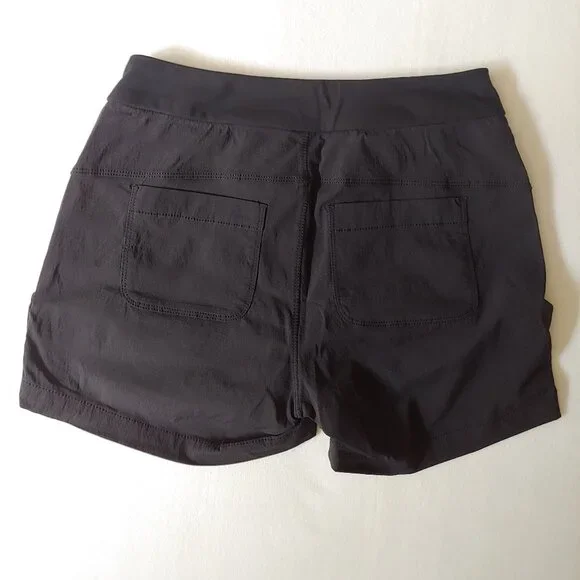 ATHLETA Black Cargo Trekkie Women Shorts Size 2 - Picture 5 of 11